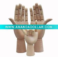 Wholesale male wooden hand sculpture