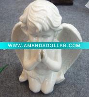 Wholesale ceramics kneel angel