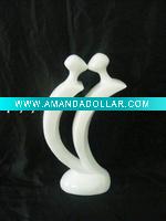 Wholesale Polyresin figurine (promotional kiss lover)