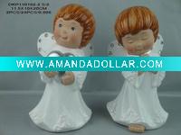 Wholesale Ceramic glaze Angel wing children chrichristmas LOVE