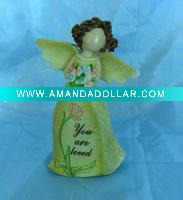 Wholesale polyresin wedding angel gifts