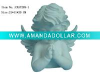 Wholesale polyresin angel figurine praying