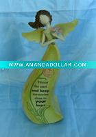 Wholesale polyresin angel girl decortion gifts
