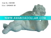 Wholesale polyresin sleeping angel figurine