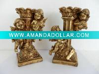 Wholesale angel figurines candle holder