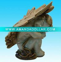 Wholesale Hotsale ceramic angel craft, angel figurine