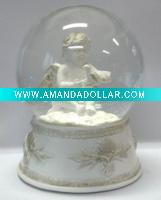 resin snow globe