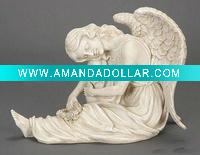 Wholesale Hotsale poly resin angel, angel figurine