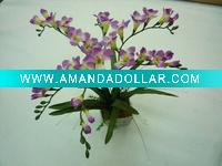 Wholesale factory price --GARDEN LILAC TOPIARY- Silk Flower Arrangement ,Sold at home and abroad