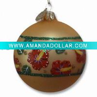 Wholesale Luxury Christmas Glass Ball Ornaments
