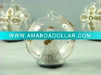 Light Up glass Angel ornament