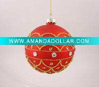 Wholesale Glass christmas ornament glass ball
