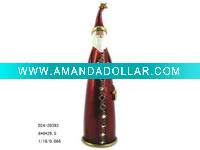 Wholesale christmas decoration resin santa figurine