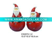 Wholesale Ceramic christmas santa figurine