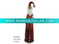 Wholesale christmas decoration polyresin santa figurine