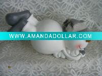 Wholesale polyresin snowman figurine