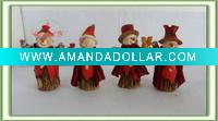 Christmas snowman figurine