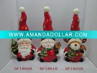 Wholesale ceramic christmas figurine in high-hat