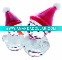Wholesale #AP-117,crystal christmas gifts,crystal snowman,crystal figurines