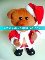 Wholesale electric Santa Claus christmas bear