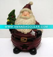 Wholesale Polyresin Santa Sculpture SHS8115