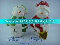 ceramic christmas snowman decoration