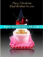 Christmas candle -Towel cake