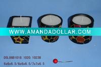 elegance Christmas candle and candle holders