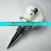 snowman bottle plug
