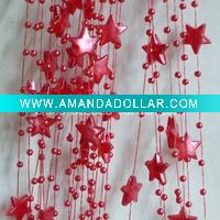 acrylic beaded garland