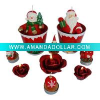 Craft christmas candle