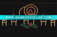Wholesale christmas light candle