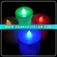 Wholesale flashing LED christmas candle