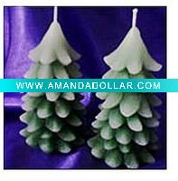 Wholesale Art Christmas tree candle