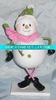 christmas standing snowman decoration