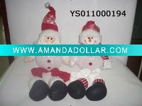 Wholesale EVA led christmas snowman with flash lights