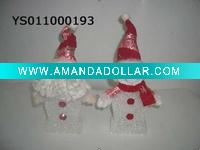 Wholesale EVA led christmas snowman with flash lights