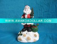 Wholesale polyresin santa crafts