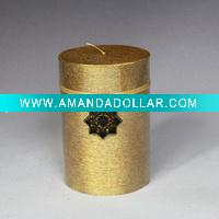 Wholesale Decorative gift candles/Scented pillar candles/Craft candles/Christmas candles