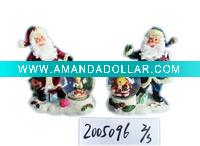 Wholesale Christmas Santa Figurine with snow globe