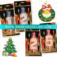 Wholesale 2011 number for Christmas day decoration candle