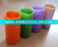 Wholesale Colored LED Flameless candle