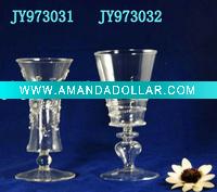 Wholesale glass cup candle JY973031-032