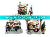 Polyresin Santa Figurine