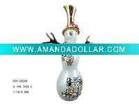 Wholesale christmas decorative polyresin snowman statue
