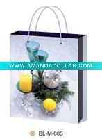 Wholesale gift/toys paper bags with Christmas decoration candles