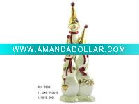 Wholesale christmas decorative resin snowman craft