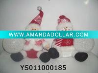 Wholesale EVA led christmas snowman with flash lights