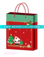 Wholesale 2011 Fashionable reusable christmas paper candle bags JF-CPB83010