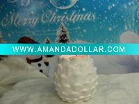 Wholesale Christmas decoration (Porcelain pinecone candle holder)